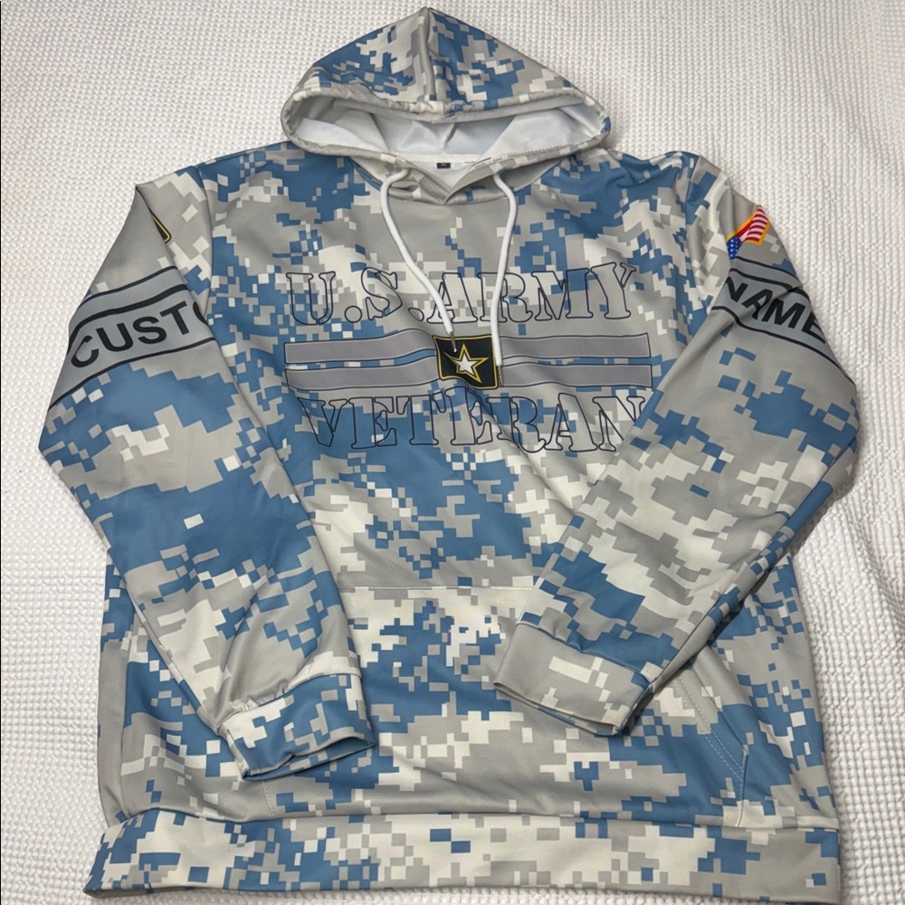 Women’s U.S. Army Veteran Camo Hoodie - xl